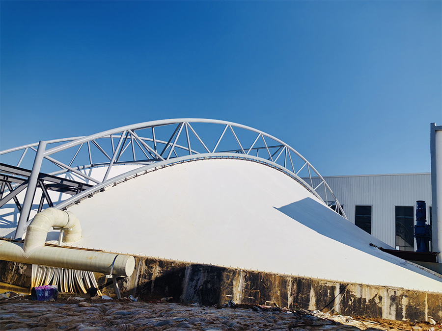 天朗環能科技有限公司成功中標安徽省綠電能源項目反吊膜加蓋