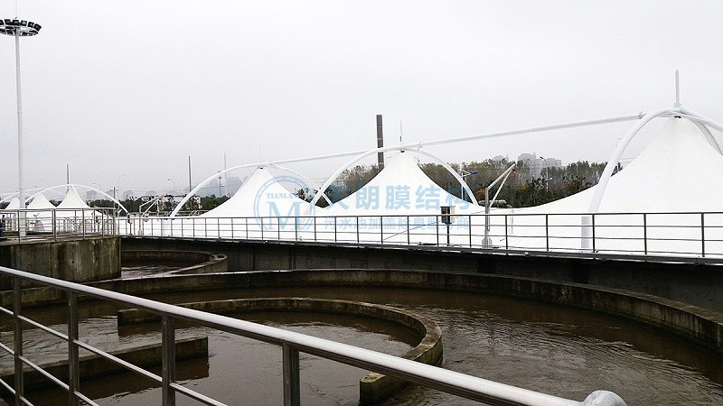 肥東污水廠調節池加蓋-3