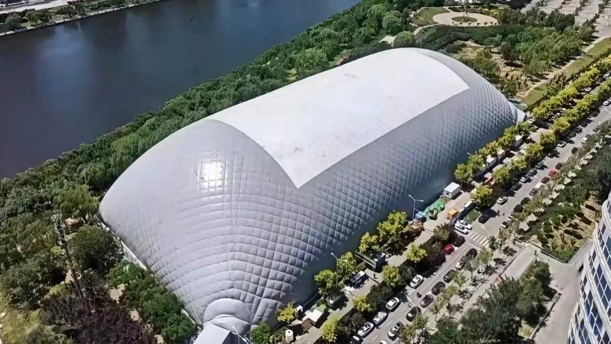 為什么越來越多的工地使用“基坑氣膜”？