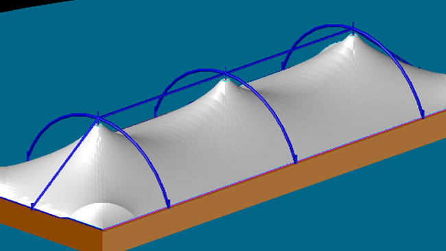吊帽式反吊膜結(jié)構(gòu)