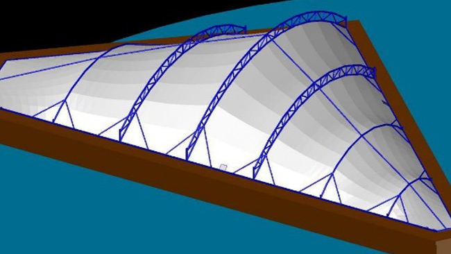 異形反吊膜結(jié)構(gòu)