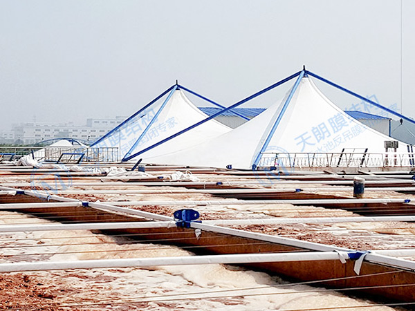 污水池膜結構出現褶皺影響大嗎？河南天朗為您解析