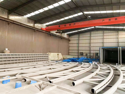 鋼構(gòu)加工車間