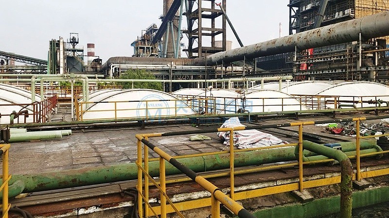 馬鋼化工能源公司反吊膜加蓋項目-1